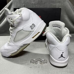 Size 12 - Jordan 5 Retro SE Sail White Basketball Sport